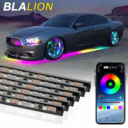 SEAMETAL Neon LED Strip Light Underbody Remote